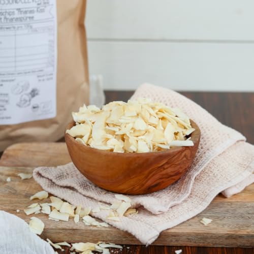 süssundclever.de® Bio Kokoschips "Ananas-Kiss" | 700g | Kokosflocken mit Ananaspüree | natürliche Süße | in ökologisch-nachhaltiger Bio-Verpackung von SÜSSUNDCLEVER.DE est 2016
