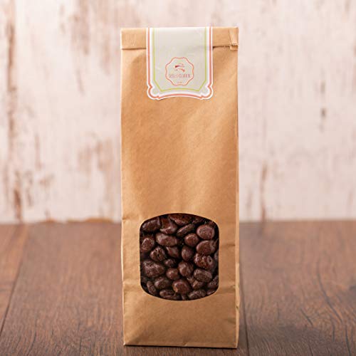 süssundclever.de® Bio Schokorosinen | Sultanas in Zartbitterschokolade | 1,0 kg | Premium Qualität | plastikfrei abgepackt in einer Bio-Verpackung von SÜSSUNDCLEVER.DE est 2016