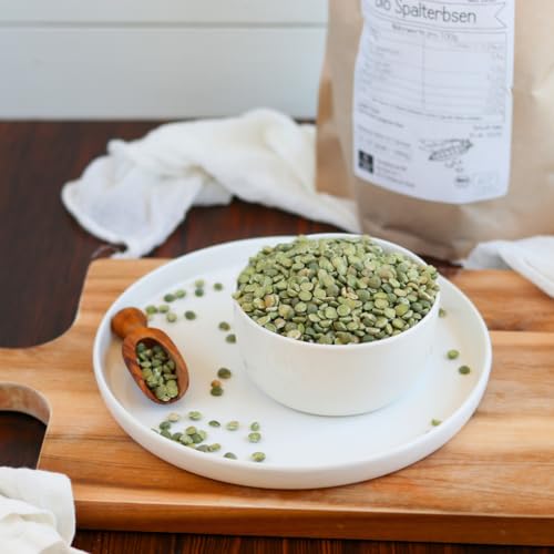süssundclever.de® Bio Spalterbsen | 1,8 kg | geschälte und gespaltene Erbsen | aus Italien | ökologisch-nachhaltig abgepackt von SÜSSUNDCLEVER.DE est 2016