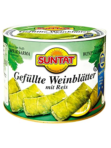 SUNTAT Gefüllte Weinblätter, 1er Pack (1 x 1.9 kg) von SUNTAT