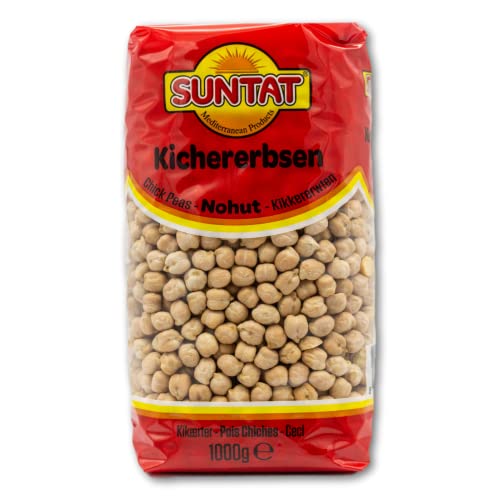 SUNTAT Kichererbsen , 1er Pack (1 x 1 kg Packung) von SUNTAT