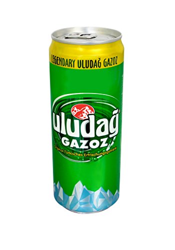 SUNTAT Uludag Gazoz, EINWEG, 24er Pack (24 x 330 ml) von Uludag