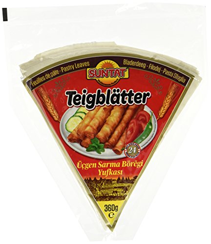 SUNTAT Yufka Teigblätter dreieckigung (1 x 360 g) von SUNTAT