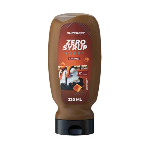 Superset Nutrition - Yummy Zero Syrup (320ml) - Null Sirups - Kalorienfreie Ultra-Gourmet-Sirupe - Karamell von SUPERSET NUTRITION