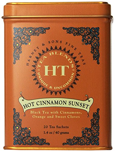 Harney & Sons Hot Cinnamon Sunset, 20-Count (Pack of 4) von Aomlike