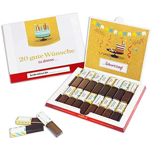 SURPRISA Aufkleberset für Merci-Schokolade: Das persönliche Dankeschön zum Geburtstag - kreatives Geschenk SURPRISA Aufkleberset für Merci-Schokolade: Das persönliche Dankeschön zum Geburtstag - kreatives Geschenk von SURPRISA