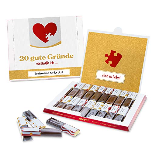 SURPRISA Aufkleberset für Merci-Schokolade: Die persönliche Liebeserklärung, kreatives Geschenk für Männer und Frauen zum Valentinstag SURPRISA Aufkleberset für Merci-Schokolade: Die persönliche Liebeserklärung, kreatives Geschenk für Männer und Frauen zum Valentinstag von SURPRISA