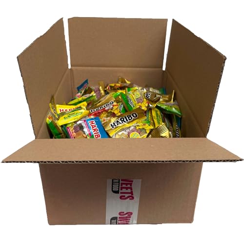 HARIBO Minis Mix Karton 3 kg | Minibeutel einzeln verpackt, ideal für Feiern, Geschenke, Büro & Karneval von SWEETS´N FOOD