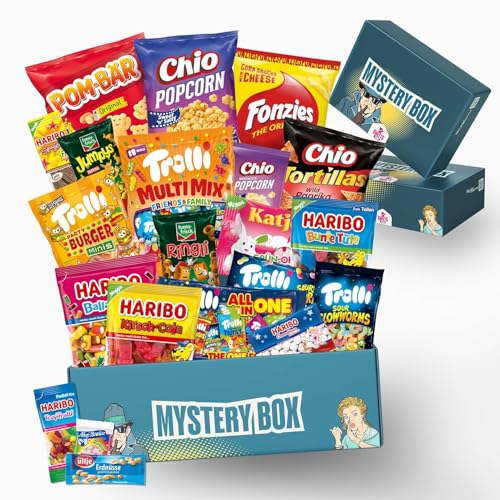 Süßigkeiten Geschenkbox | Box XXL | Ideal geeignet als Geschenk für Weihnachten, Hallooween, Geburtstage für Kinder | Mit leckerer Schokolade, Fruchtgummi, Snacks und weiteren Süßwaren Süßigkeiten Geschenkbox | Box XXL | Ideal geeignet als Geschenk für Weihnachten, Hallooween, Geburtstage für Kinder | Mit leckerer Schokolade, Fruchtgummi, Snacks und weiteren Süßwaren von SWEETS´N FOOD