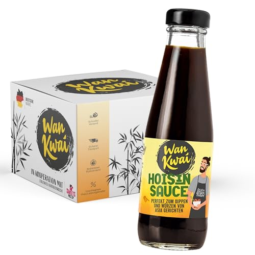 Wan Kwai Hoisin Sauce 200ml | Perfekt zum Dippen, Marinieren und Würzen von Wokgerichten | Mit Sesam und Sternanis von SWEETS´N FOOD