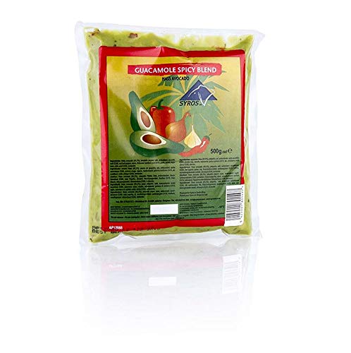 Avocado-Paste, Guacamole, gewürzt, TK, 500g Avocado-Paste, Guacamole, gewürzt, TK, 500g von SYROS N.V.