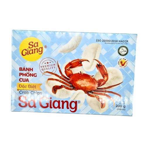 SA GIANG - Ungebackene Krabbenchips, (1 X 200 GR) von Sa Giang