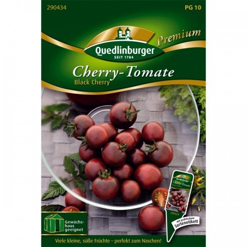 Cherry-Tomaten Black Cherry von Saatgut