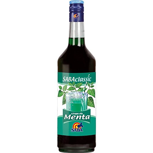 Mint Sirup 1000 ml - Box 6 Stück Mint Sirup 1000 ml - Box 6 Stück von Saba