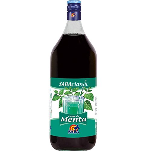 Mint Sirup 2000 ml - Box 6 Stück von Saba