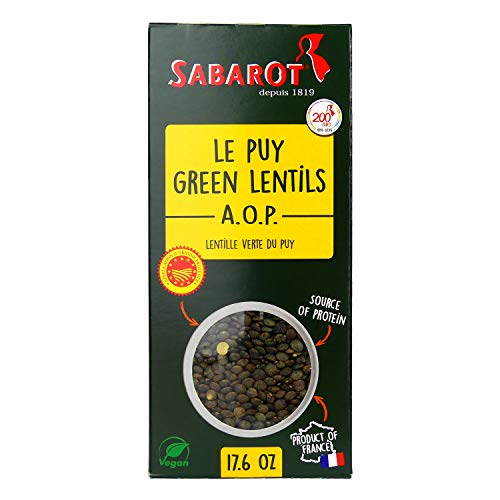 Sabarot French Green Lentils from Le Puy - 500g - 16.6 oz by Sabarot von Sabarot