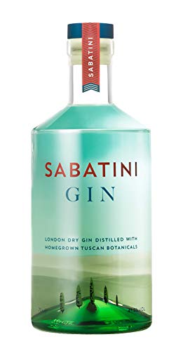 Sabatini | London Dry Gin | 700 ml | Aus neun rein toskanischen Botanicals | Leichter, vollmundiger Geschmack von Sabatini