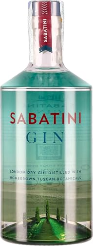 Sabatini | London Dry Gin | 700 ml | Aus neun rein toskanischen Botanicals | Leichter, vollmundiger Geschmack Sabatini | London Dry Gin | 700 ml | Aus neun rein toskanischen Botanicals | Leichter, vollmundiger Geschmack von Sabatini