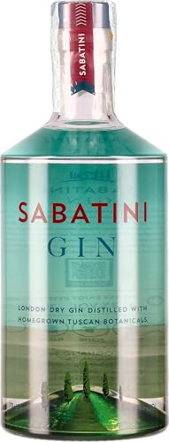 Sabatini | London Dry Gin | 700 ml | Aus neun rein toskanischen Botanicals | Leichter, vollmundiger Geschmack von Sabatini