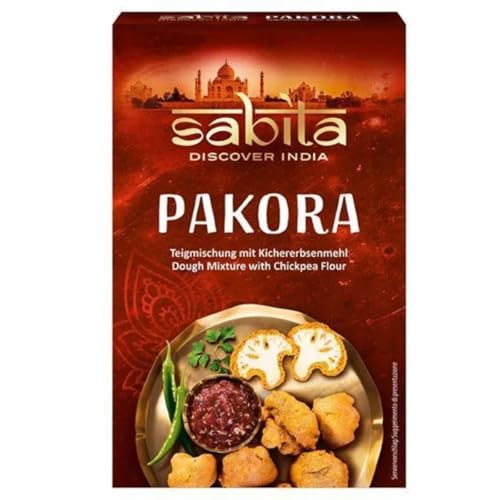 Sabita Pakora Teigmischung mit Kichererbsenmehl, 150g von Sabita