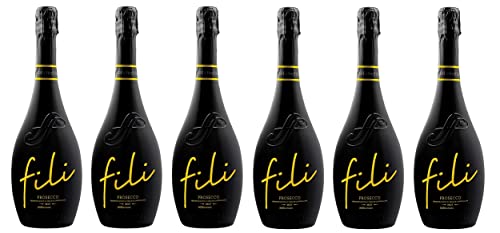 6x 0,75l - 2023er - Sacchetto - Fili - Prosecco Spumante brut D.O.P. - Italien - Schaumwein brut 6x 0,75l - 2023er - Sacchetto - Fili - Prosecco Spumante brut D.O.P. - Italien - Schaumwein brut von Sacchetto - Fili
