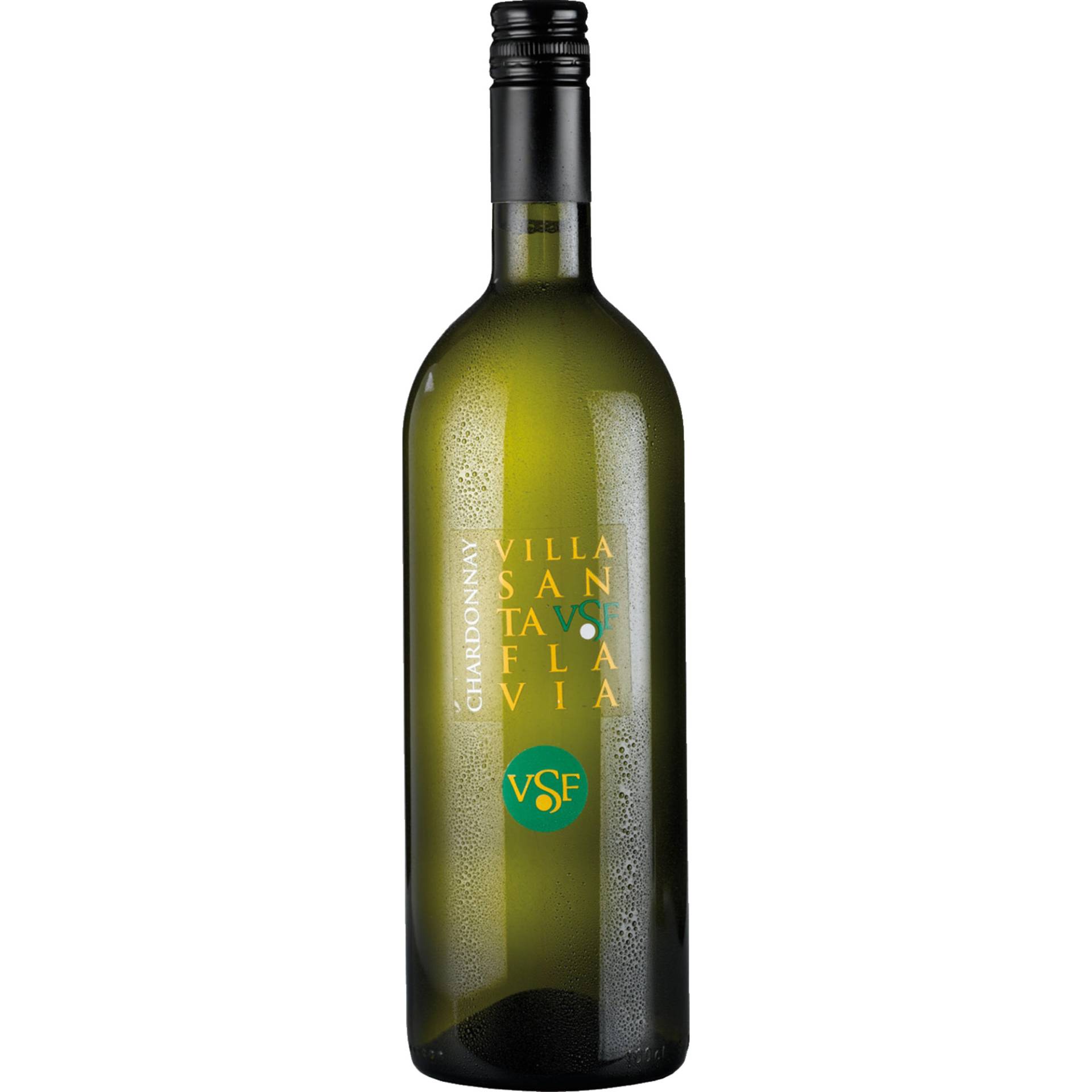 Villa Santa Flavia Chardonnay, 1,0 L, Venetien, Weißwein von Sacchetto s.n.c., Cantine,35010,Trebaseleghe (Padova),Italien