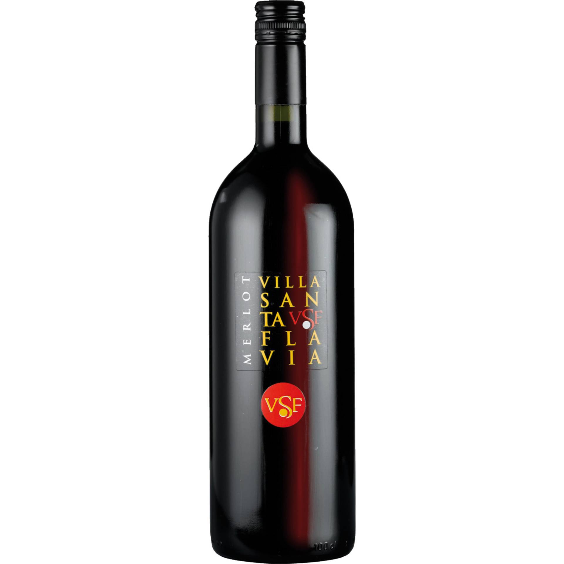 Villa Santa Flavia Merlot, 1,0 L, Venetien, Rotwein von Sacchetto s.n.c., Cantine,35010,Trebaseleghe (Padova),Italien