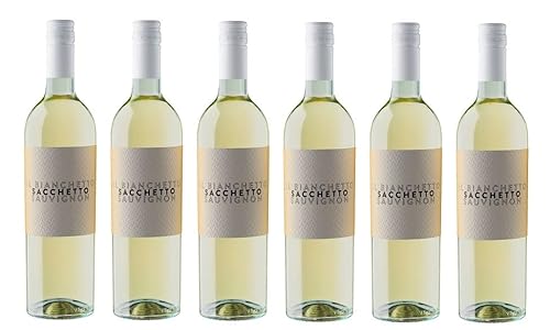 6x 0,75l - 2024er - Sacchetto - Il Bianchetto - Sauvignon - Trevenezie I.G.P. - Italien - Weißwein trocken 6x 0,75l - 2024er - Sacchetto - Il Bianchetto - Sauvignon - Trevenezie I.G.P. - Italien - Weißwein trocken von Sacchetto