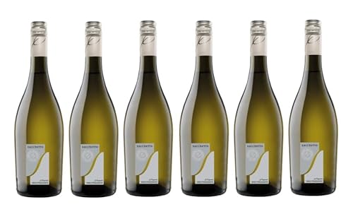 6x 0,75l - Sacchetto - Argento - Vino Frizzante - Veneto I.G.P. - Italien - Perlwein 6x 0,75l - Sacchetto - Argento - Vino Frizzante - Veneto I.G.P. - Italien - Perlwein von Sacchetto