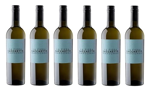 6x 0,75l - Sacchetto - La Fiera - Chardonnay - Veneto I.G.P. - Italien - Weißwein trocken von Sacchetto