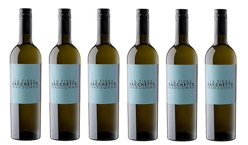 6x 0,75l - Sacchetto - La Fiera - Chardonnay - Veneto I.G.P. - Italien - Weißwein trocken von Sacchetto