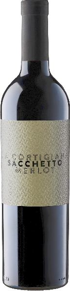 Sacchetto La Cortigiana Merlot Veneto IGT Jg. 2022 Cuvee aus 85 Proz. Merlot, 15 Proz. Cabernet Sauvignon, im Holzfass ausgebaut von Sacchetto