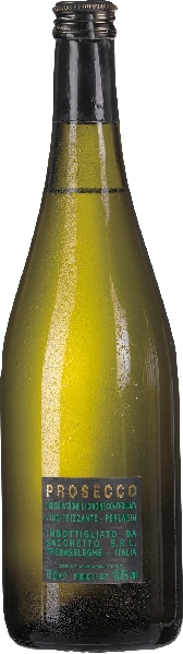 Sacchetto. Marca Prosecco DOC Vino Frizzante Jg.