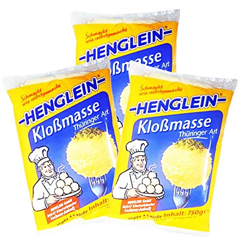 3 x 750g Henglein Kloßmasse ( gekühlter Versand ) 3 x 750g Henglein Kloßmasse ( gekühlter Versand ) von Sachsenking