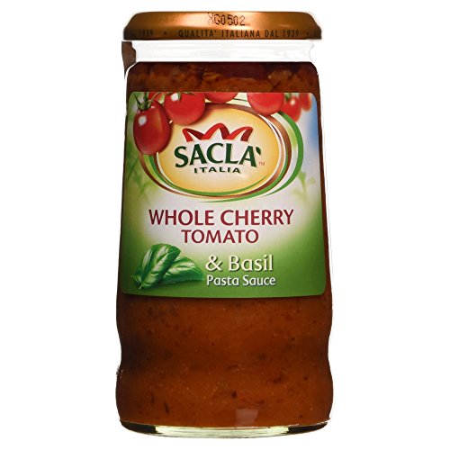 Sacla - Whole Cherry Tomato & Basil Sauce - 350g von Sacla