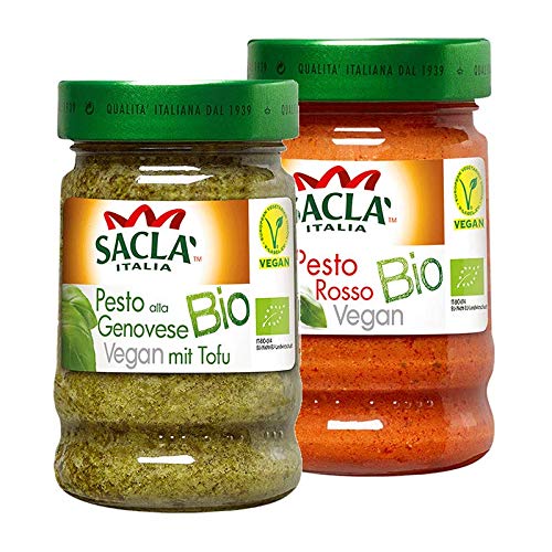 Saclá Pesto Vegan Probierpaket 380g (2x190g) von Saclá