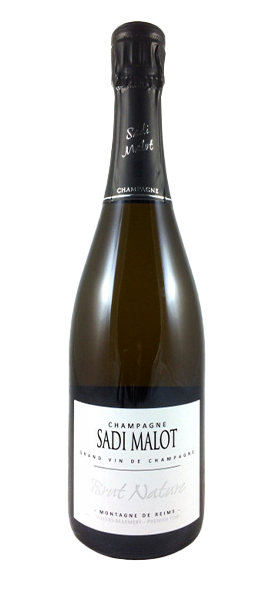 Champagne Brut Nature Premier Cru von Sadi Malot