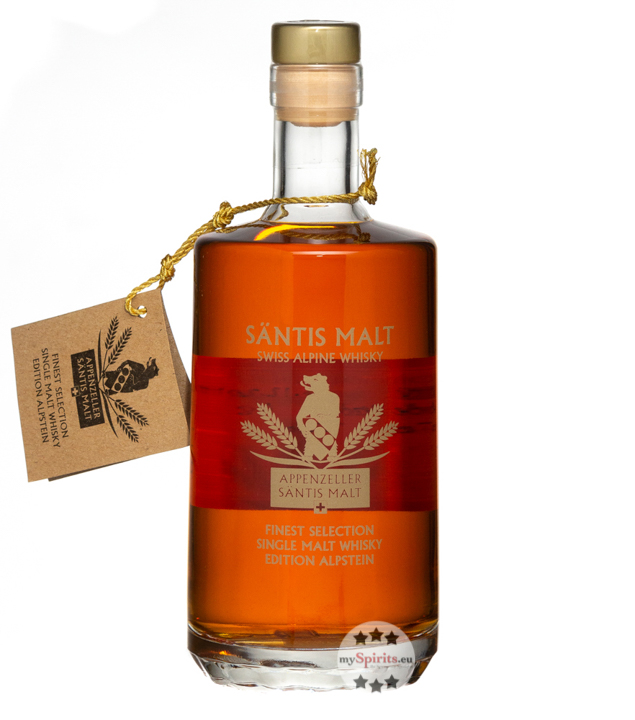 Säntis Malt Alpstein Whisky (48 % Vol., 0,5 Liter) von Säntis Malt