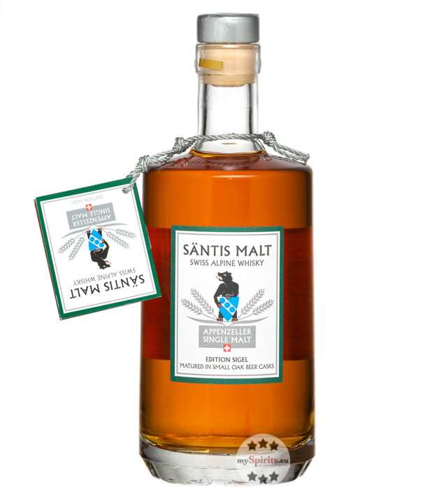 Säntis Malt Edition Sigel Whisky (40 % Vol., 0,5 Liter) von Säntis Malt