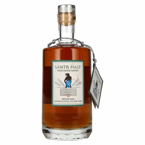 Säntis Malt Appenzeller Single Malt Swiss Alpine Whisky EDITION SIGEL 40,00% 0,50 Liter von Säntis
