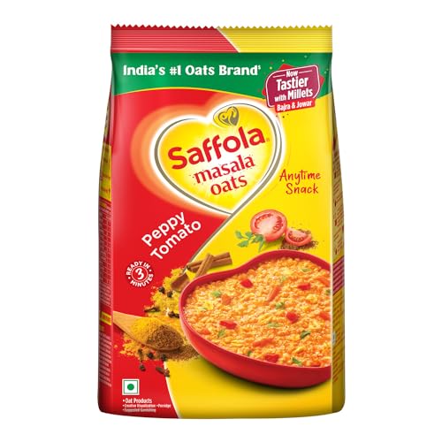 Saffola Masala-Hafer | Leckerer Abendsnack| Gesunder Snack| Peppige Tomate| 500g Saffola Masala-Hafer | Leckerer Abendsnack| Gesunder Snack| Peppige Tomate| 500g von Saffola