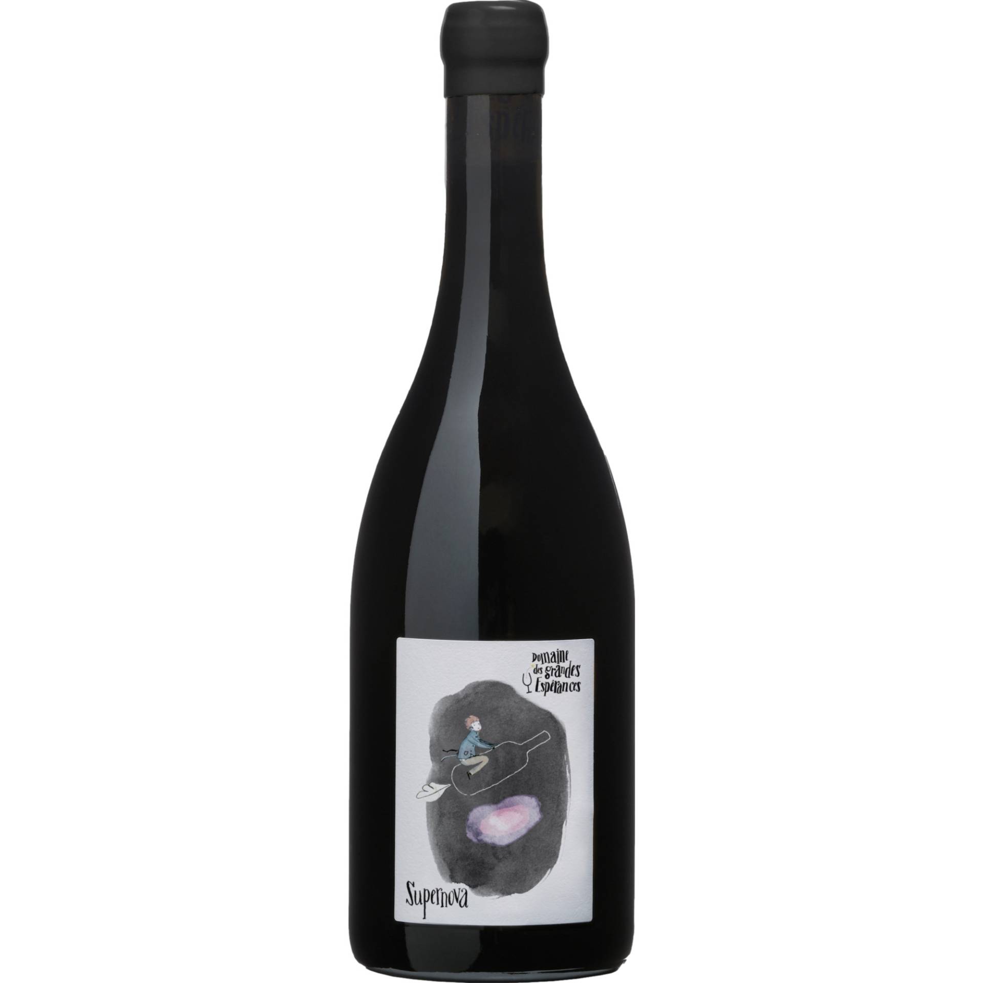 Domaine des Grandes Esperances Supernova, Touraine AOP, Loire, 2020, Rotwein Domaine des Grandes Esperances Supernova, Touraine AOP, Loire, 2020, Rotwein von Saget la Perrière, La Castille, 58150 Pouilly-sur-