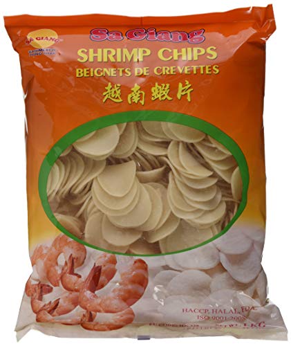 Sagiang Garnelencracker roh 9,8%, 12er Pack (12 x 1 kg) von Sa Giang