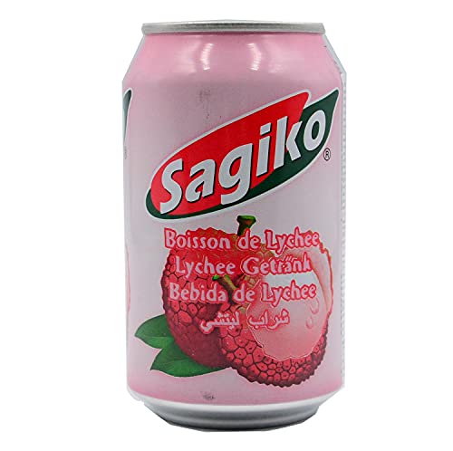 SAGIKO - Lychee Getränk, 24er pack (24 X 320 ML) von SAGIKO