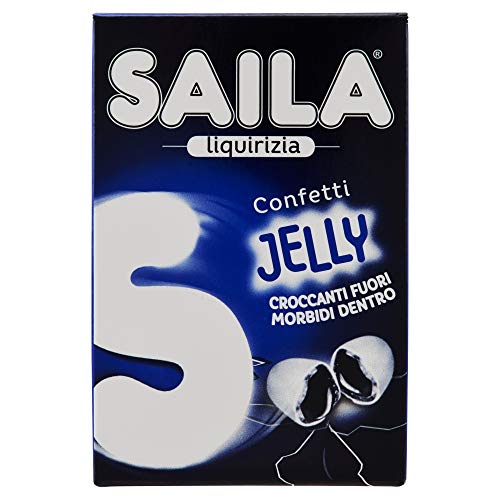 Saila – Jelly Lakritzdragées je 40 g, Box mit 16 Packungen Saila – Jelly Lakritzdragées je 40 g, Box mit 16 Packungen von Saila