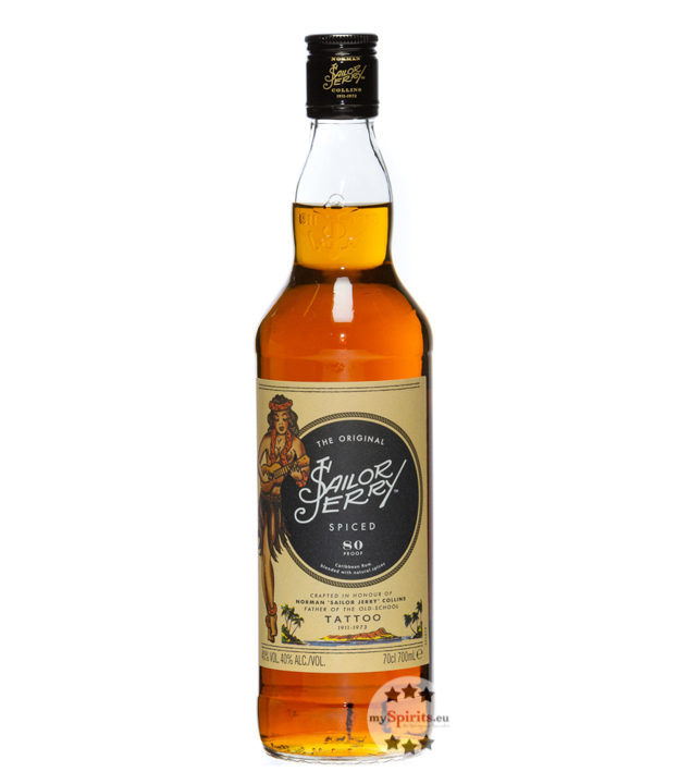 Sailor Jerry Spiced (40 % Vol., 0,7 Liter) von Sailor Jerry