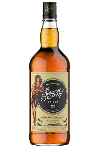 Sailor Jerry Spiced Rum, 1,00 Liter Sailor Jerry Spiced Rum, 1,00 Liter von Sailor Jerry