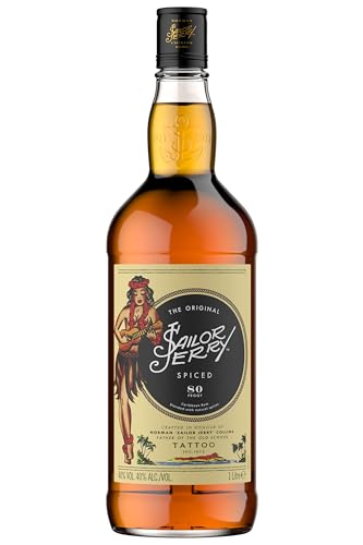 Sailor Jerry Spiced Rum, 1,00 Liter von Sailor Jerry