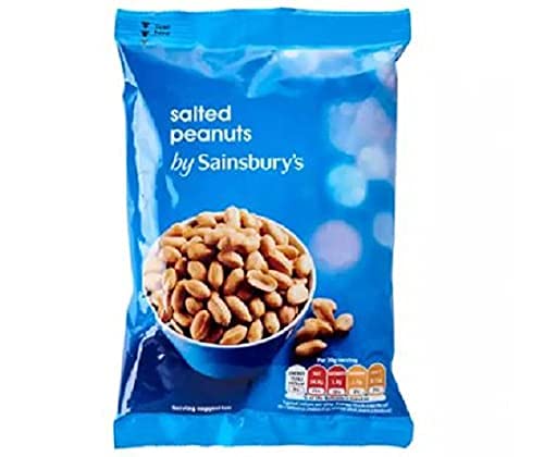 Sainsbury's Gesalzene Erdnüsse, 200 g, geröstete und gesalzene Erdnüsse. Sainsbury's Gesalzene Erdnüsse, 200 g, geröstete und gesalzene Erdnüsse. von Sainsbury's