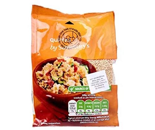 Sainsbury's Quinoa Quinoa 300 g, Weiß Zum Kochen auf dem Herd 15 - 18 Minuten bei mittlerer bis hoher Hitze von Sainsbury's